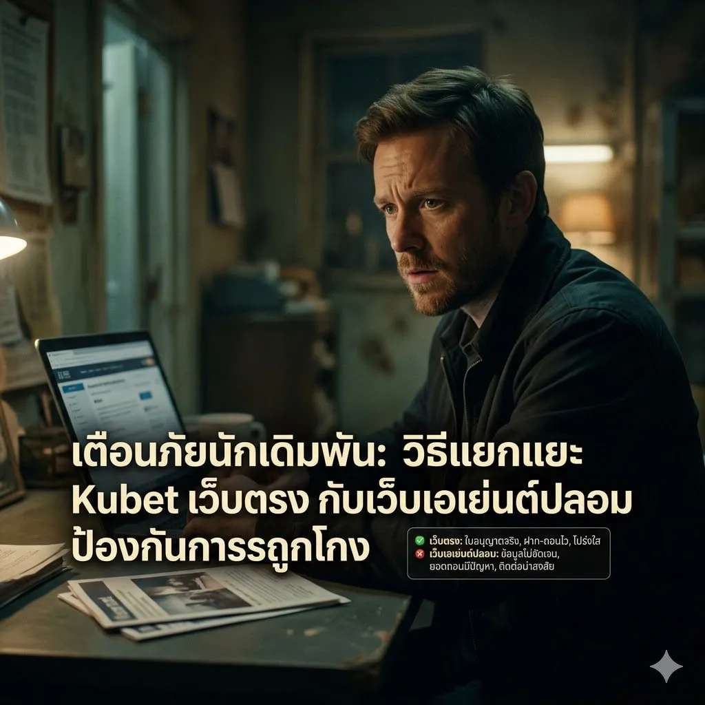 เตือนภัยนักเดิมพัน: วิธีแยกแยะ Kubet เว็บตรง กับเว็บเอเย่นต์ปลอม ป้องกันการถูกโกง